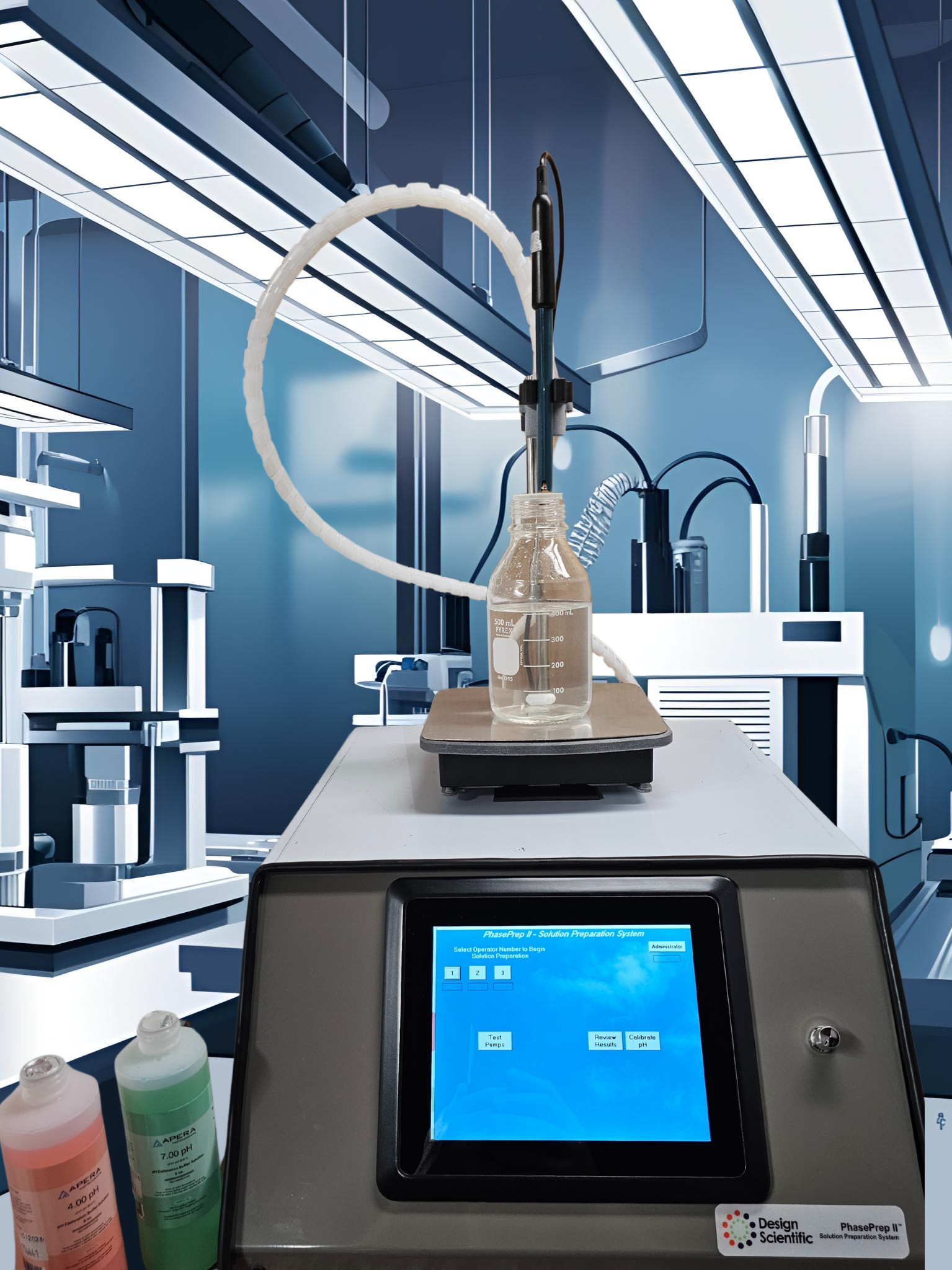 PhasePrep pH+ in Laboratory